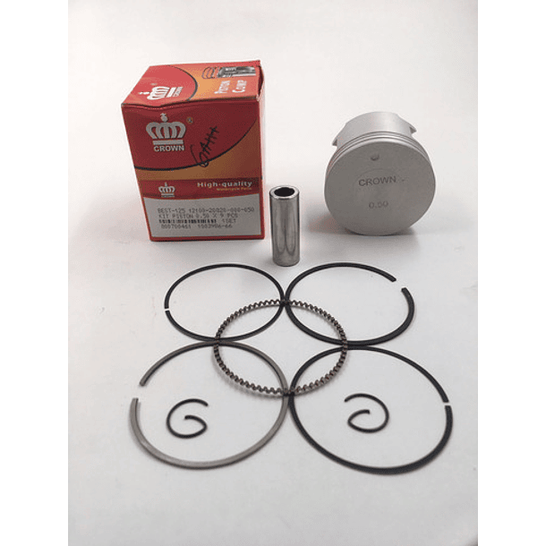 kit piston best125 0.50 coronita 5