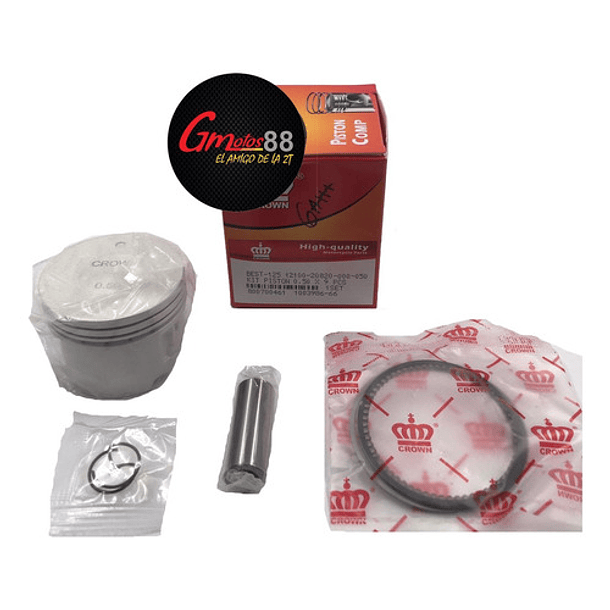 kit piston best125 0.50 coronita 2