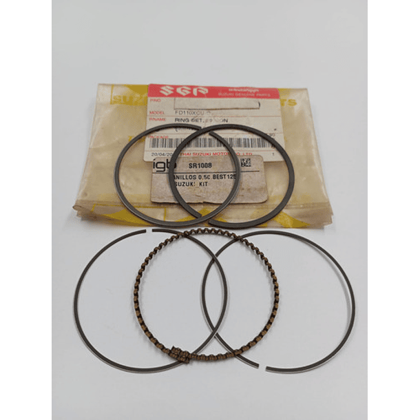 anillos best125-viva-vivax 0.50 original 3