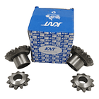 piñon salite y planetario motocarro 4 piezas knt + 2