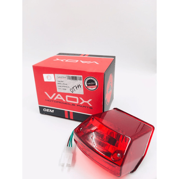 stop trasero xtz125 vaox 3