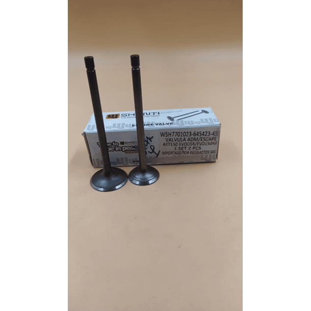 valvulas akt150evo/tt/sigma shanti 2
