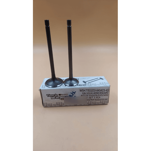 valvulas akt150evo/tt/sigma shanti 3
