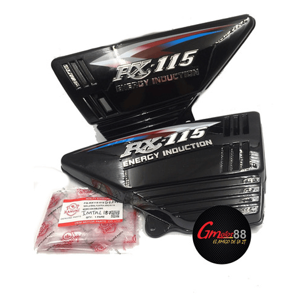 tapas laterales rx115 negras kanuni 1