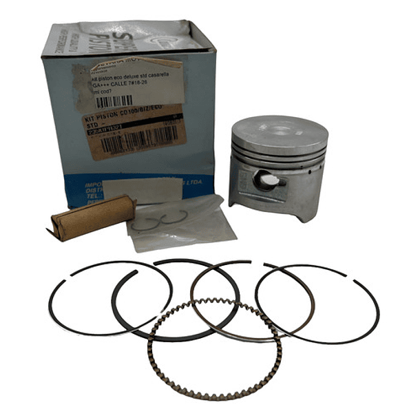 kit piston cd100/biz/eco deluxe std casarella 1