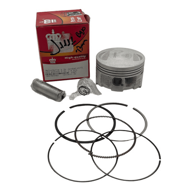 kit piston akt150ttr 0.50 13mm bajo coronita 4