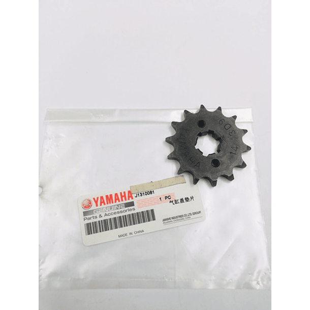 piñon de arrastre ybr125-xtz125-discover135-fz original 3