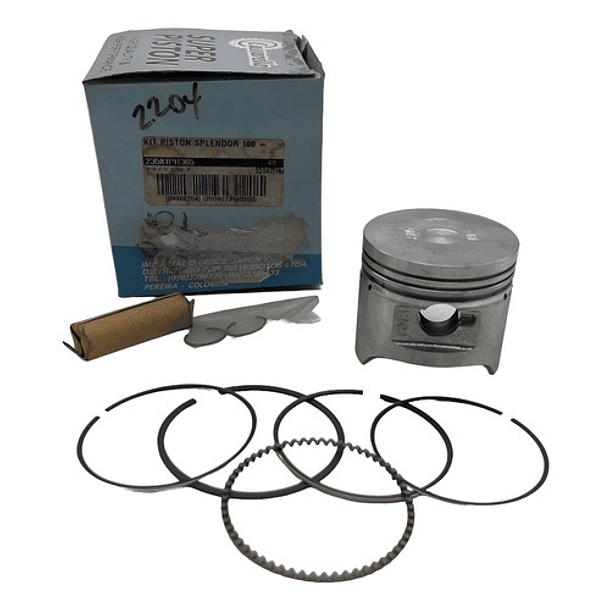 kit piston cd100 splendor 10 casarella 1