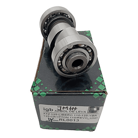 arbol de levas ybr125-libero125-xtz125 revo