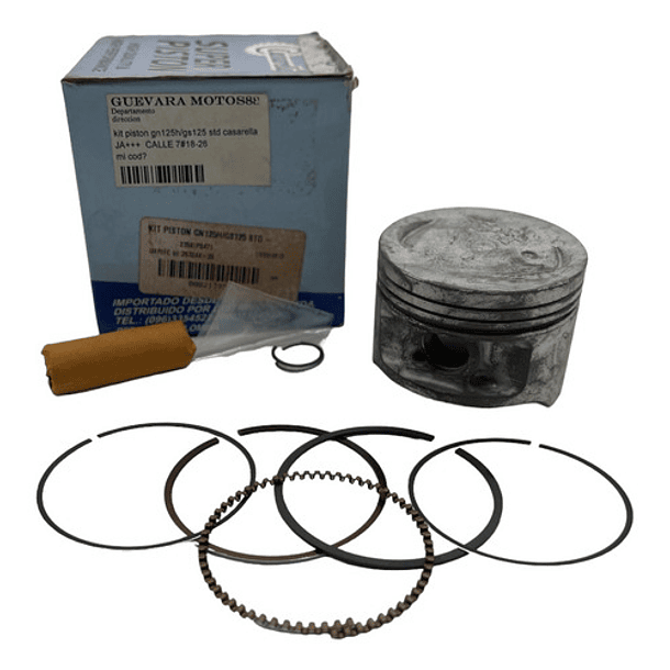 kit piston gn125h-gs125 std casarella 2