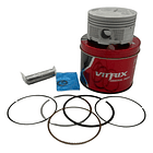 kit piston akt150cgr 0.50 13mm bajo vitrix 4
