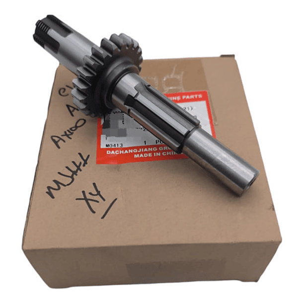eje piñon de arrastre ax100 original 1