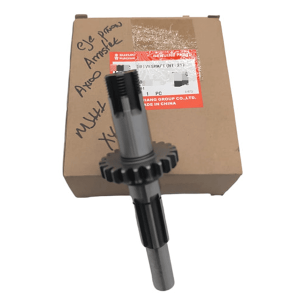 eje piñon de arrastre ax100 original 3