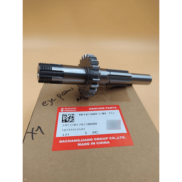 eje piñon de arrastre ax100 original 6