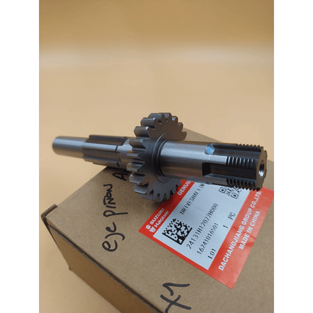 eje piñon de arrastre ax100 original 7