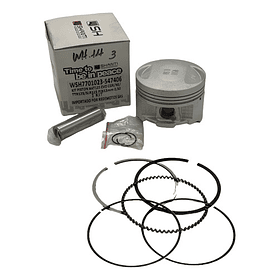 kit piston nxr125 bross-xr125-akt125 nkd 13mm bajo 0.50 shanti