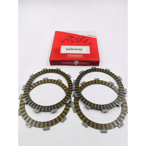 disco de clutch fz16 con separadores yparts 4