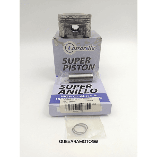 kit piston cbf150-cb150-xr150 std casarella 2