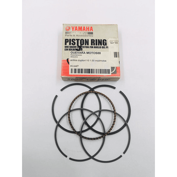 anillos cripton110-libero110 10 incolmotos 4