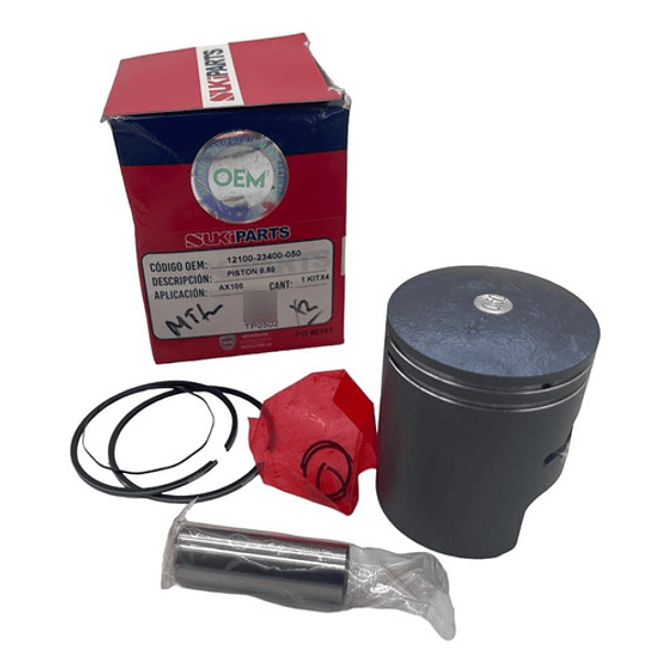 kit piston ax100 0.50 sukiparts 1