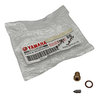 aguja y base de carburador rx115-v80-dt100 original 2