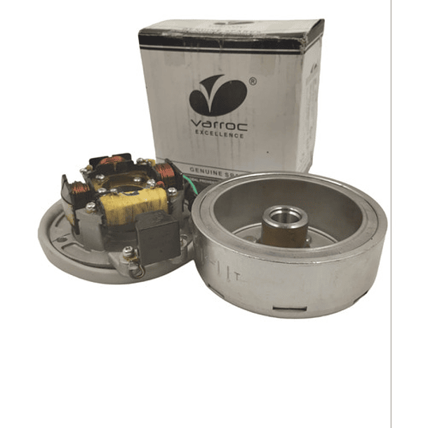 plato bobinas boxer ct + volanta varroc 2