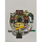 plato bobinas boxer ct + volanta varroc 6