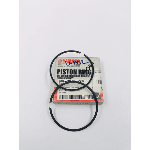 anillos dt125 10 original 3