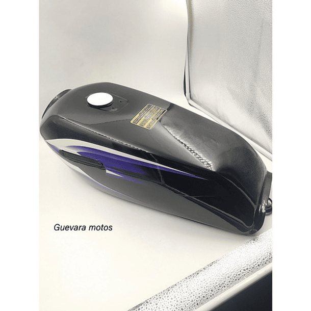 tanque de gasolina rx115 negro duramax 3