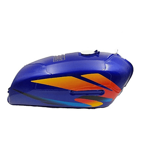 tanque de gasolina rx100 azul knt