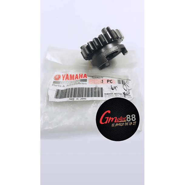 piñon de caja dt125 6 original 2