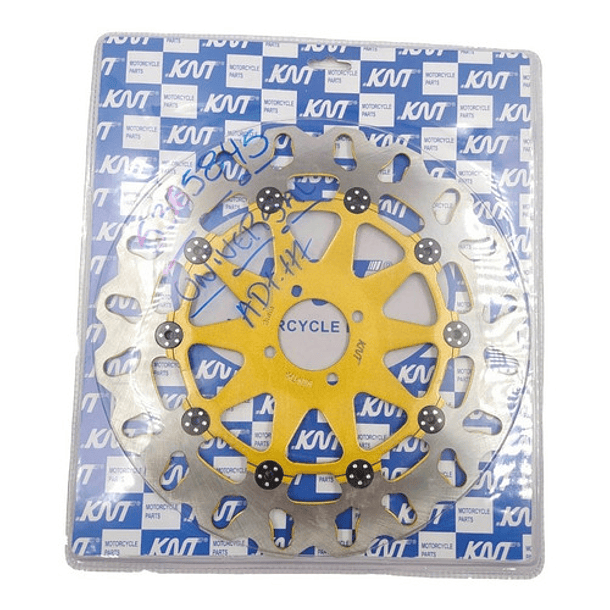 disco de freno 296mm dorado