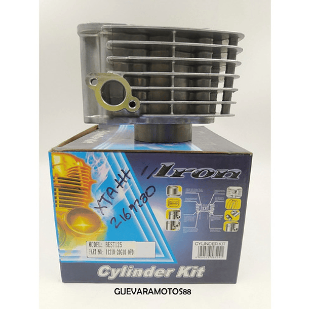 kit cilindro best125 mv iron 2