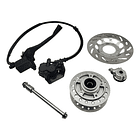 barras telescopicas akt125 nkd-ax100 completa gx 4