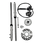 barras telescopicas akt125 nkd-ax100 completa gx 5