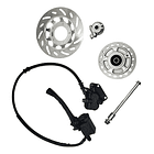 barras telescopicas akt125 nkd-ax100 completa gx 6