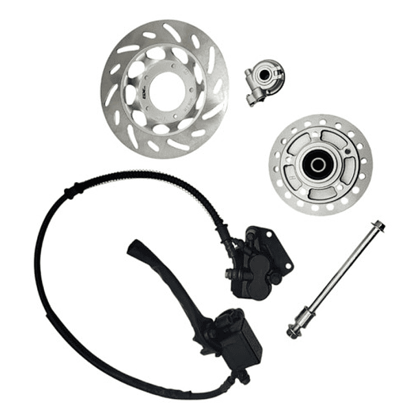 barras telescopicas akt125 nkd-ax100 completa gx 6