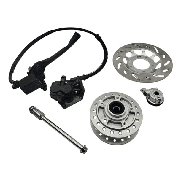 barras telescopicas akt125 nkd-ax100 completa gx 7