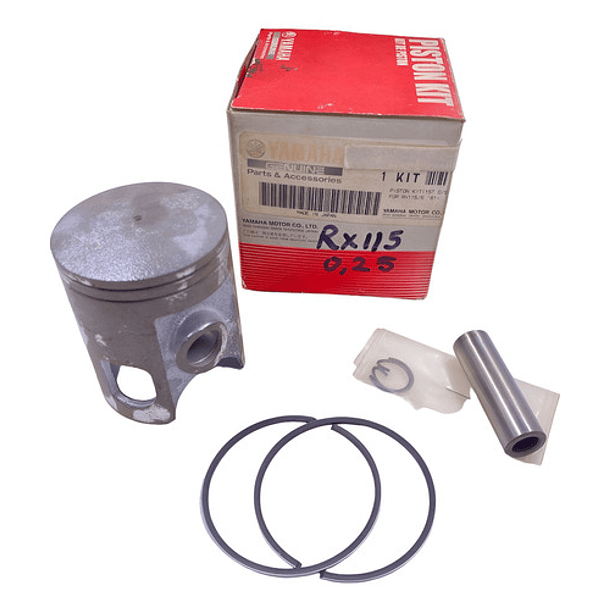 kit piston rx115 0.25 original 1