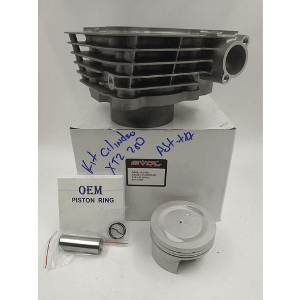 kit cilindro xtz250 evol 3