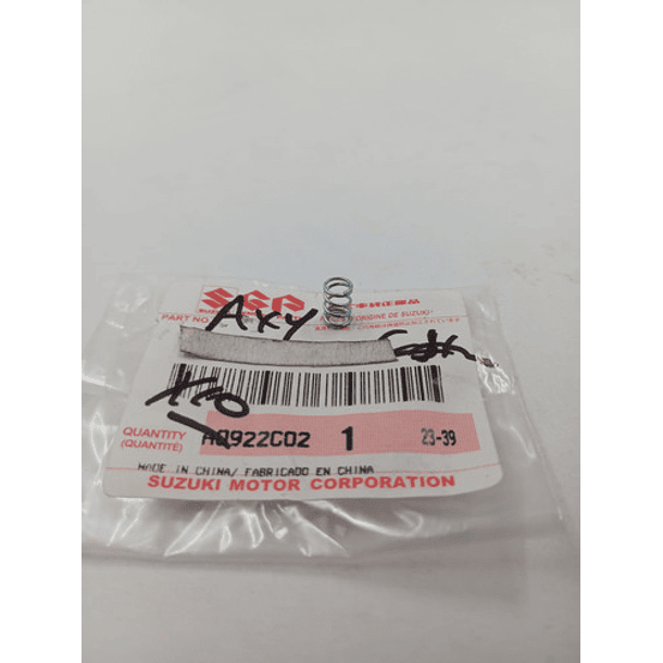 resorte tornillo de aire ax4 original 3
