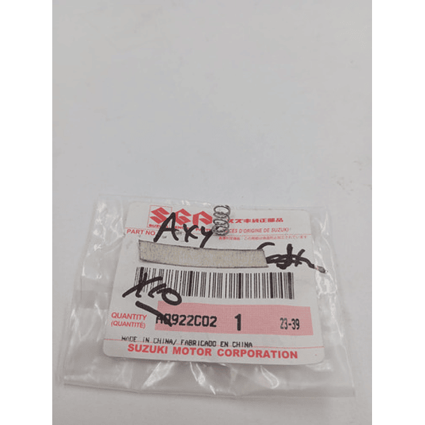 resorte tornillo de aire ax4 original 4