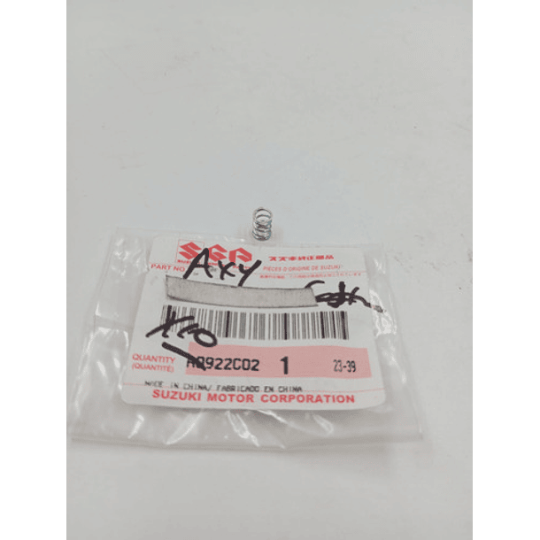 resorte tornillo de aire ax4 original 5