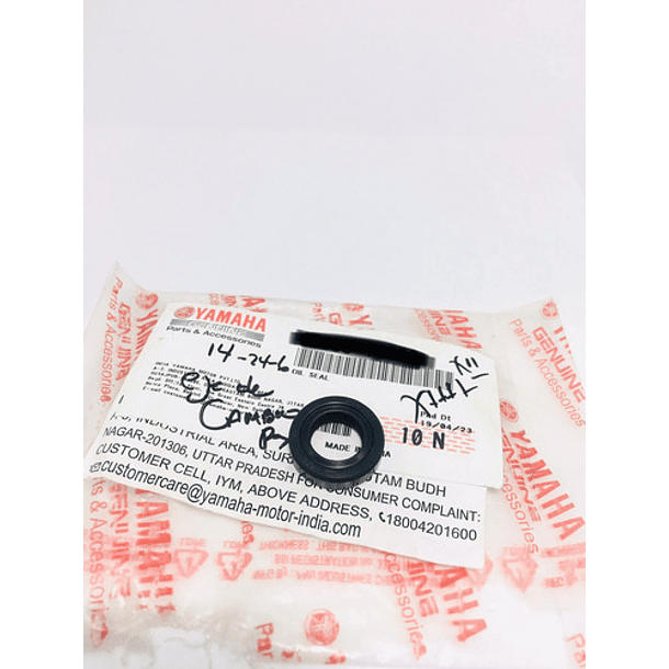 retenedor 14-24-6 eje de cambio rx100a original 1