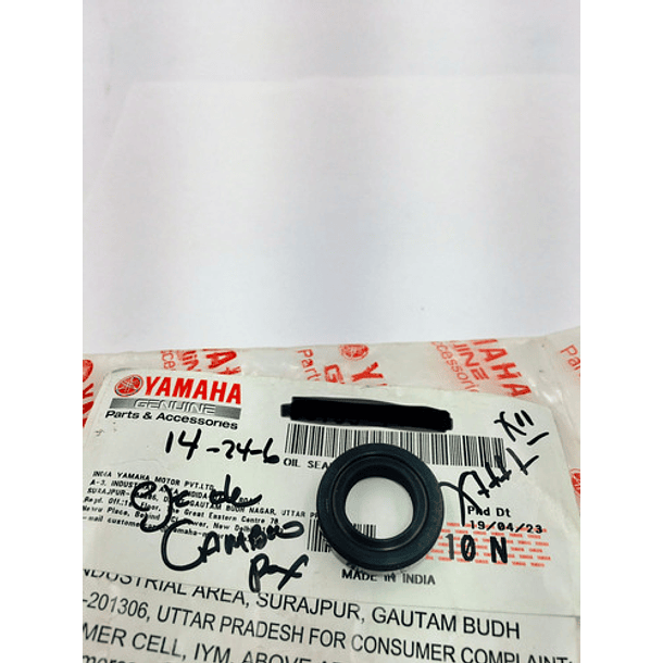 retenedor 14-24-6 eje de cambio rx100a original 3