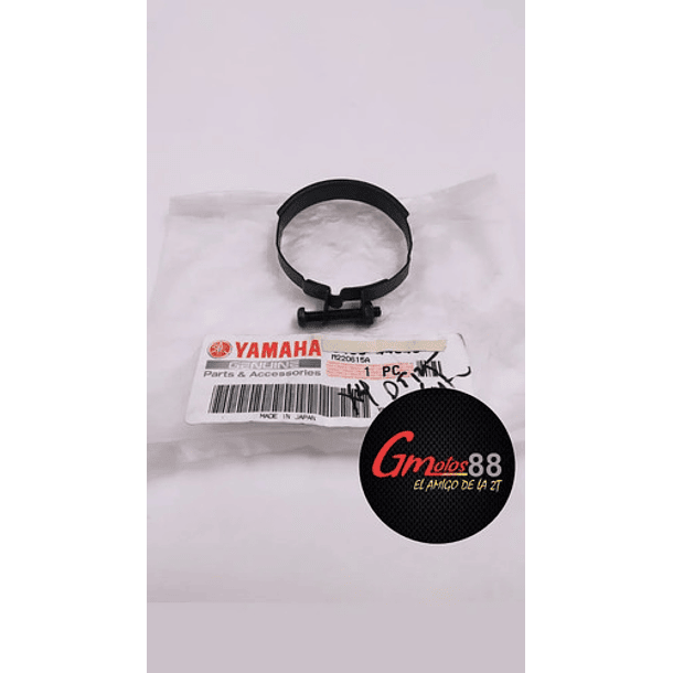 abrazadera de carburador dt125 original 1