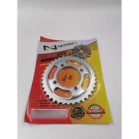 plato piñon e-storm125 global steel