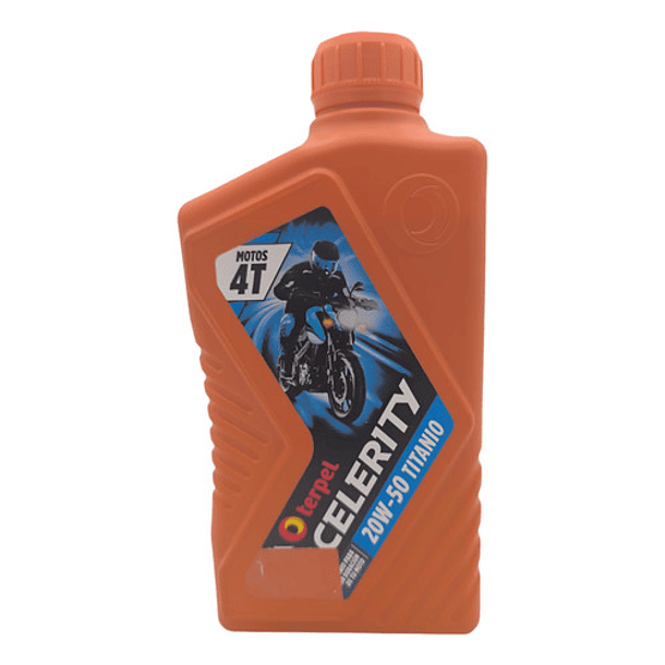 aceite terpel celerity 20w50 titanio 4t + 2