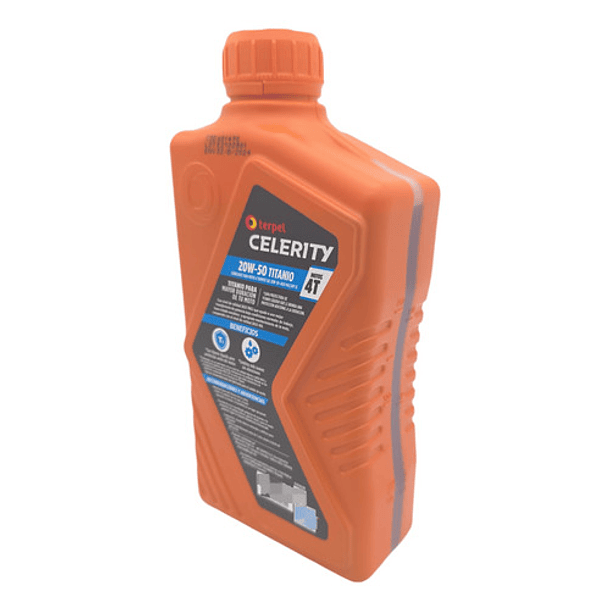 aceite terpel celerity 20w50 titanio 4t + 3