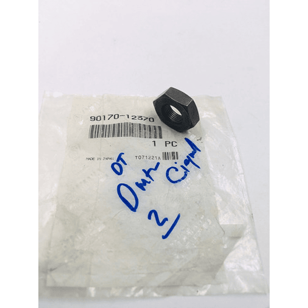 tuerca de cigueñal dt125 ybr250 original 4